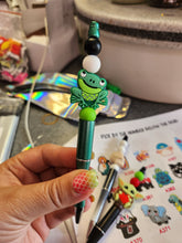 Load image into Gallery viewer, Frog Silicone Beaded Pen or Keychain