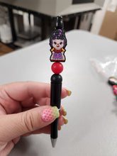Load image into Gallery viewer, Vacuum Witch Silicone Beaded Pen or Keychain