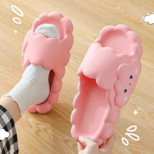 Load image into Gallery viewer, Happy Cloud House Slippers