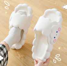 Load image into Gallery viewer, Happy Cloud House Slippers