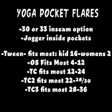 Load image into Gallery viewer, POCKET YOGA FLARES - DENIM