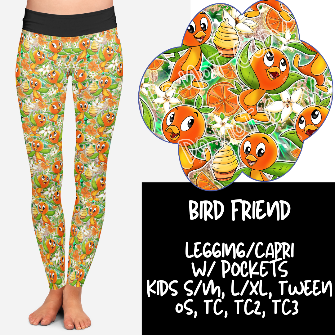 BIRD FRIEND - BATCH 82 - LEGGINGS/CAPRI PREORDER CLOSING 11/28 ETA JANUARY