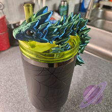 Load image into Gallery viewer, GEMSTONE DRAGON STRAW BUDDY PREORDER CLOSING 1/31
