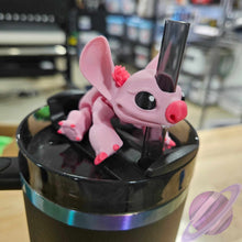 Load image into Gallery viewer, PINK ALIEN STRAW BUDDY