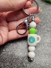 Load image into Gallery viewer, Mama Coffee Mug Silicone Beaded Pen or Keychain