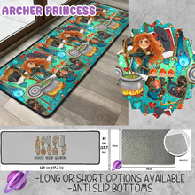 Load image into Gallery viewer, ARCHER PRINCESS - CUSTOM FLOOR MAT RUN 3 -PREORDER CLOSES 4/30