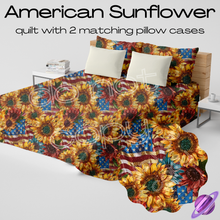 Load image into Gallery viewer, AMERICAN SUNFLOWER - QUILT SETS - PREORDER CLOSING 4/22