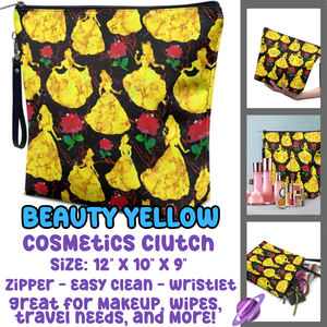 BEAUTY YELLOW - COSMETIC CLUTCH RUN 2 PREORDER CLOSES 4/28