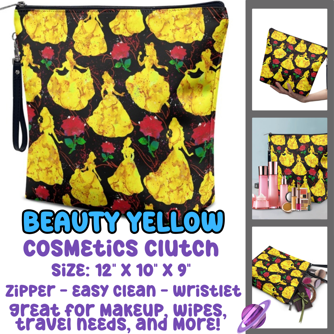 BEAUTY YELLOW - COSMETIC CLUTCH RUN 2 PREORDER CLOSES 4/28