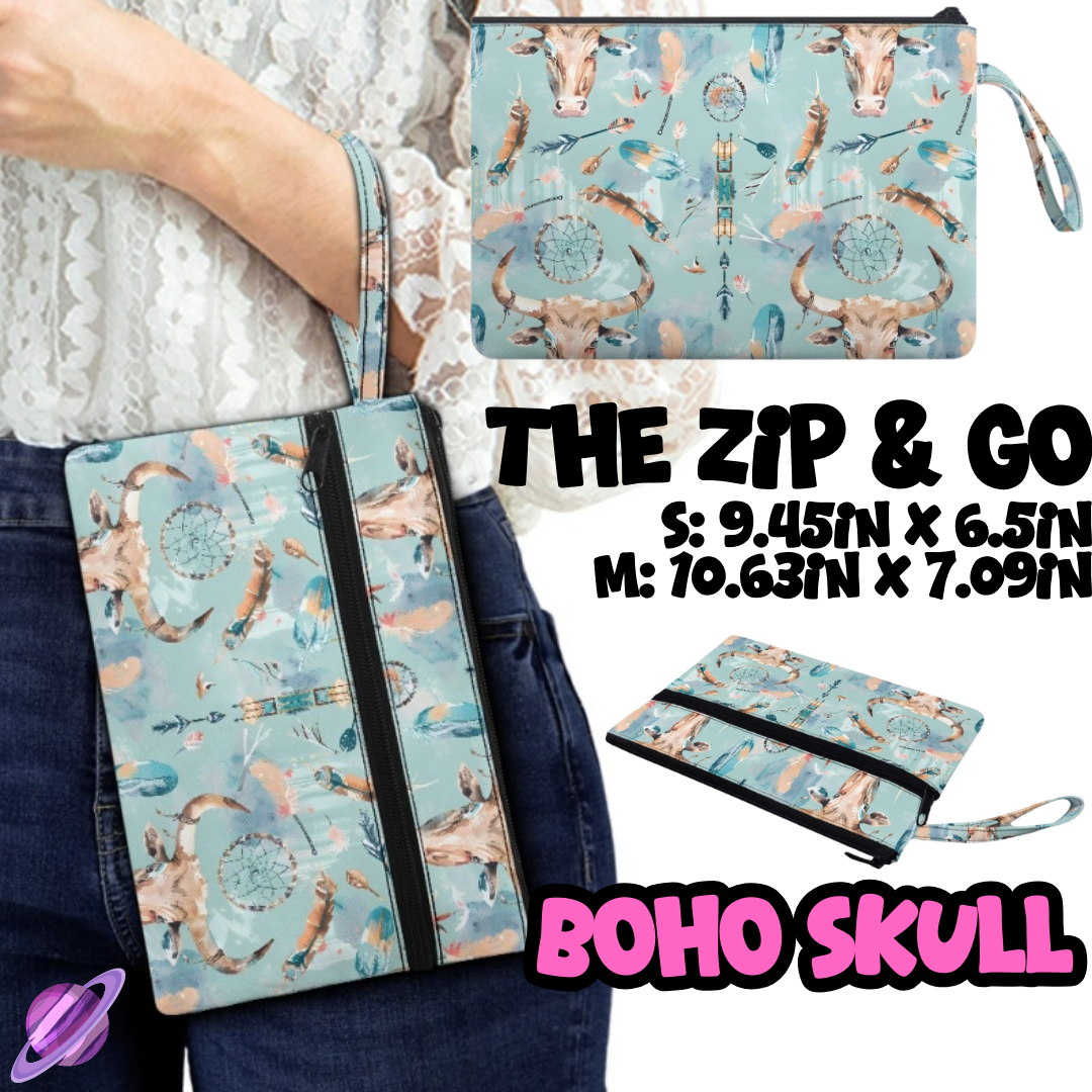 BOHO SKULL - ZIP & GO RUN 2 - PREORDER CLOSING 5/2