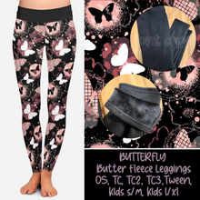 Load image into Gallery viewer, BUTTERFLY - BUTTER FLEECE LINED LEGGINGS