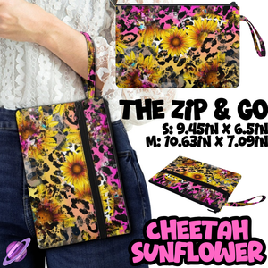 CHEETAH SUNFLOWER - ZIP & GO RUN 2 - PREORDER CLOSING 5/2
