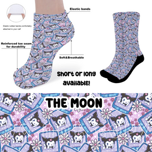 THE MOON - CUSTOM PRINTED SOCKS ROUND 2 PREORDER CLOSING 12/29 ETA FEB