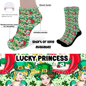 LUCKY PRINCESS - CUSTOM PRINTED SOCKS ROUND 2 PREORDER CLOSING 12/29 ETA FEB