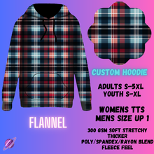 Load image into Gallery viewer, PULLOVER HOODIE RUN 1-FLANNEL-PREORDER CLOSING 12/29