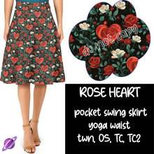 Load image into Gallery viewer, ROSE HEART - VALENTINE RUN 1 - SWING SKIRT - PREORDER CLOSING 12/6 ETA JANUARY