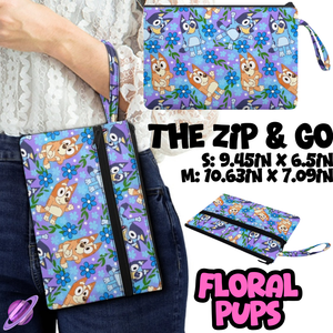FLORAL PUPS - ZIP & GO RUN 2 - PREORDER CLOSING 5/2