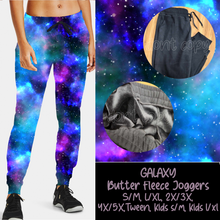 Load image into Gallery viewer, GALAXY  - BUTTER FLEECE LINED UNISEX JOGGERS