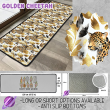 Load image into Gallery viewer, GOLDEN CHEETAH - CUSTOM FLOOR MAT RUN 3 -PREORDER CLOSES 4/30