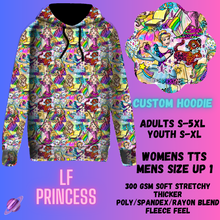 Load image into Gallery viewer, PULLOVER HOODIE RUN 1-LF PRINCESS-PREORDER CLOSING 12/29