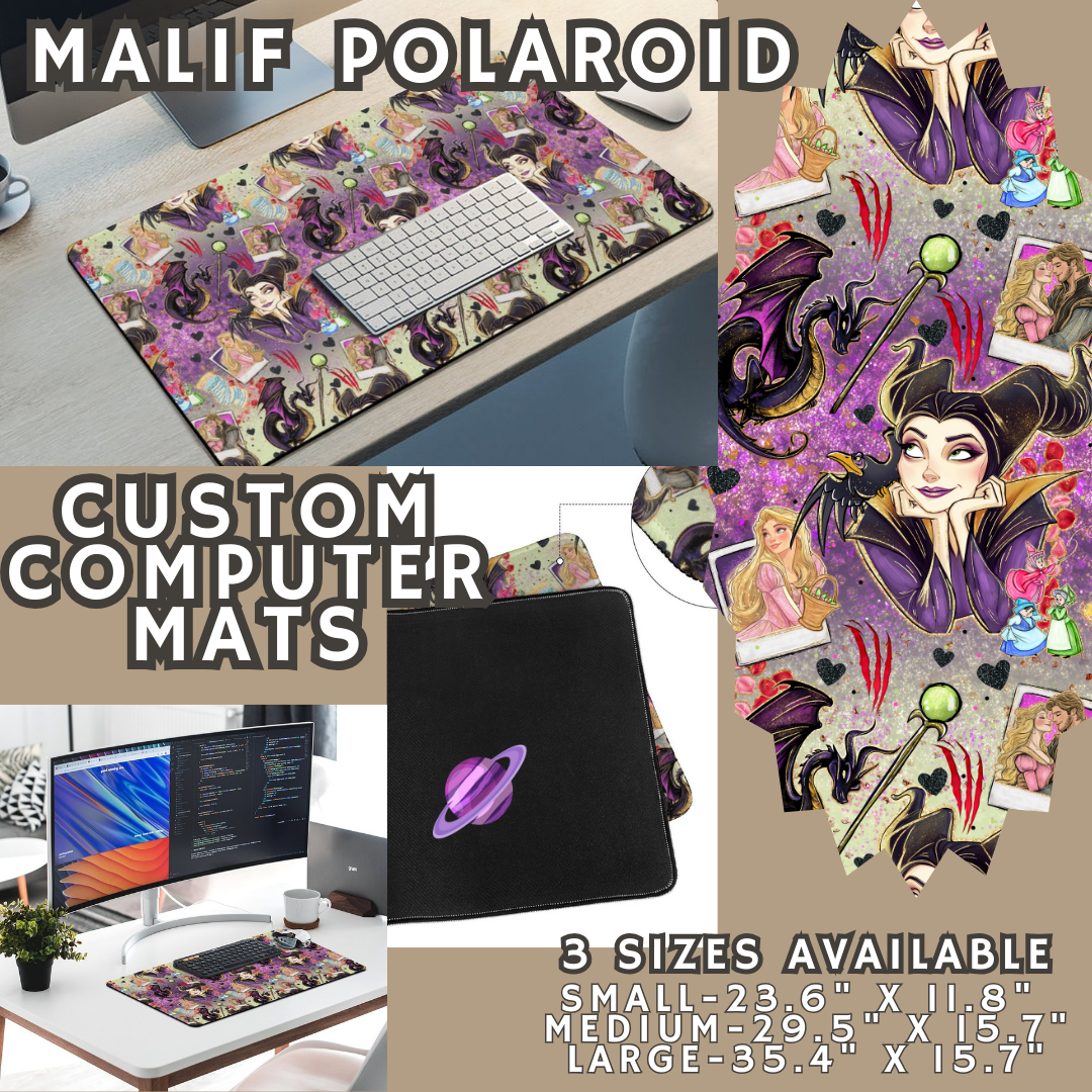 MALIF POLAROID - COMPUTER MAT PREORDER CLOSING 4/24