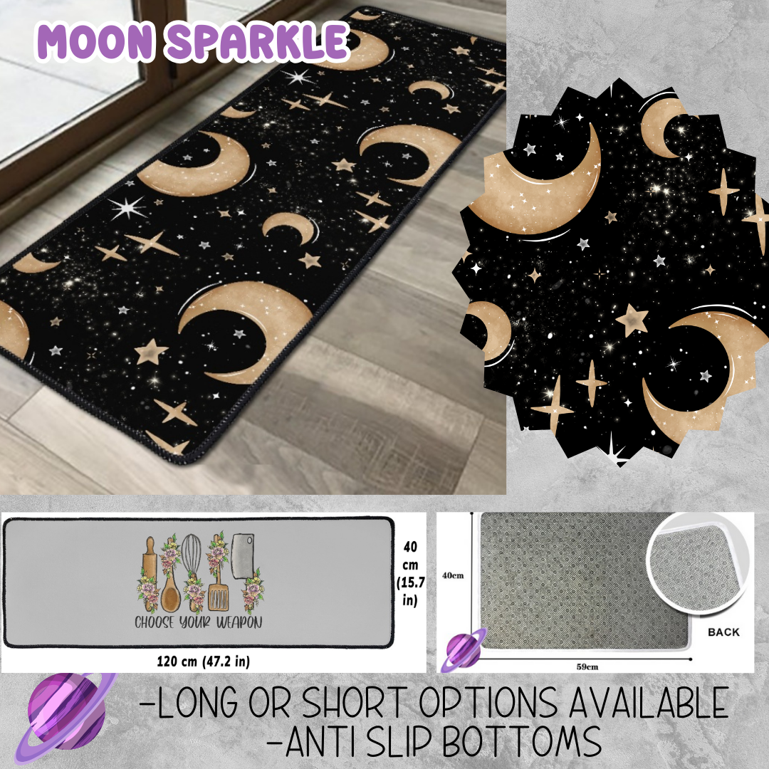 MOON SPARKLE - CUSTOM FLOOR MAT RUN 3 -PREORDER CLOSES 4/30