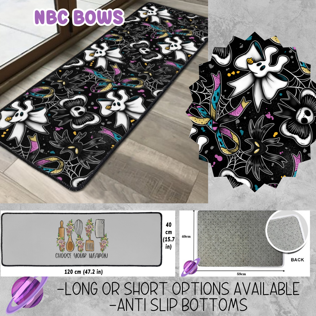 NBC BOWS - CUSTOM FLOOR MAT RUN 3 -PREORDER CLOSES 4/30