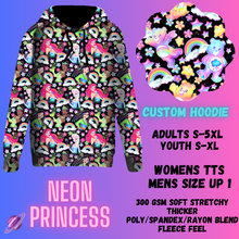 Load image into Gallery viewer, PULLOVER HOODIE RUN 1-NEON PRINCESS-PREORDER CLOSING 12/29