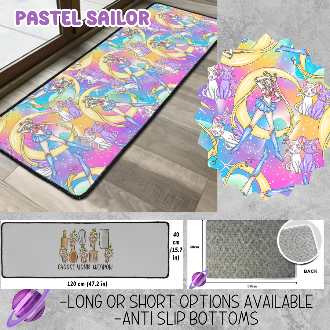 PASTEL SAILOR - CUSTOM FLOOR MAT RUN 3 -PREORDER CLOSES 4/30
