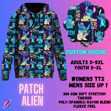 Load image into Gallery viewer, PULLOVER HOODIE RUN 1-PATCH ALIEN-PREORDER CLOSING 12/29