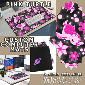 PINK TURTLE - COMPUTER MAT PREORDER CLOSING 4/24