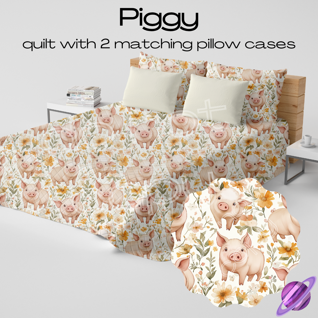 PIGGY - QUILT SETS - PREORDER CLOSING 4/22