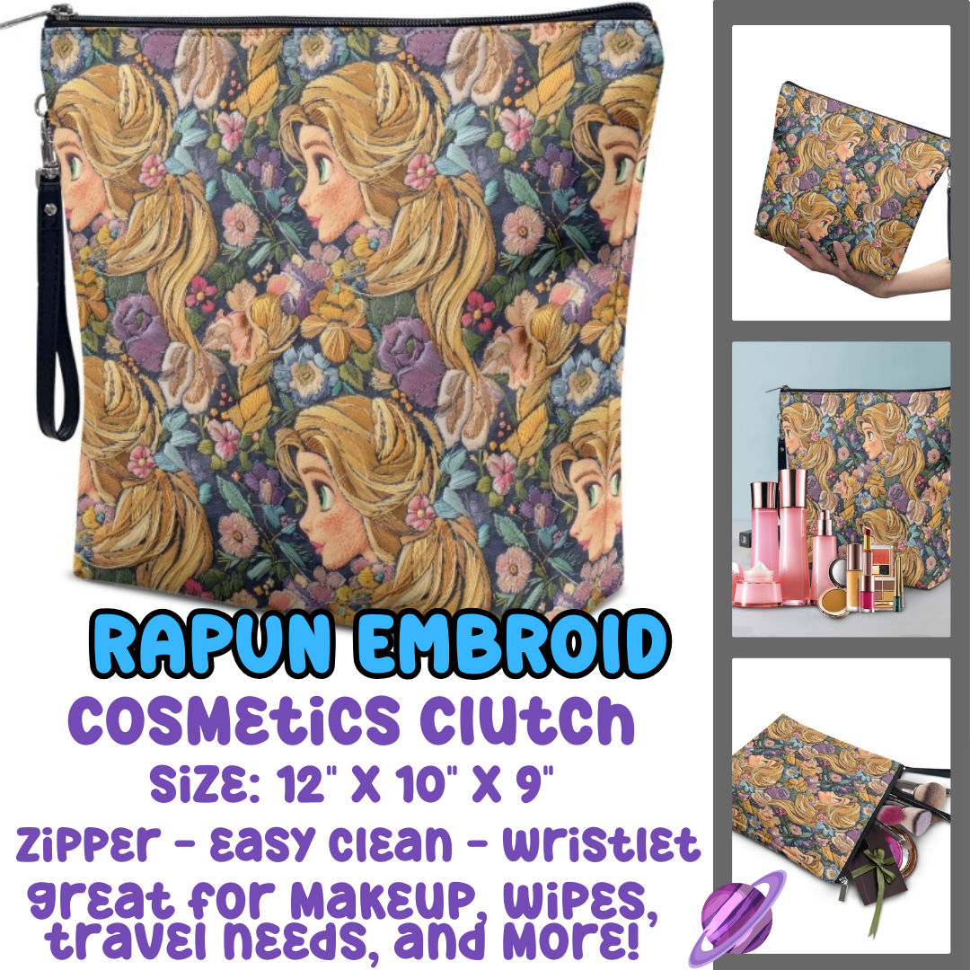 RAPUN EMBROID - COSMETIC CLUTCH RUN 2 PREORDER CLOSES 4/28