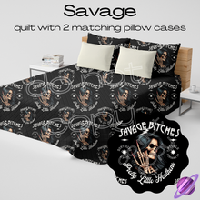 Load image into Gallery viewer, SAVAGE - QUILT SETS - PREORDER CLOSING 4/22