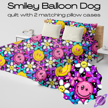 Load image into Gallery viewer, SMILEY BALLOON DOG - QUILT SETS - PREORDER CLOSING 4/22