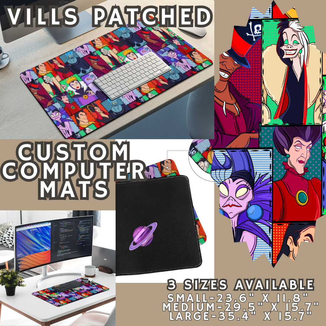 VILLS PATCHED - COMPUTER MAT PREORDER CLOSING 4/24
