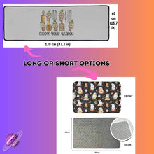 Load image into Gallery viewer, CHECKERED BOWS - CUSTOM FLOOR MAT RUN 3 -PREORDER CLOSES 4/30