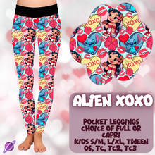 Load image into Gallery viewer, ALIEN XOXO - LEGGING/JOGGER/LOUNGER - LOVE YOU RUN PREORDER CLOSING 11/30