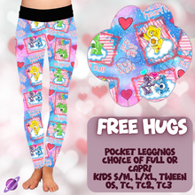 Load image into Gallery viewer, FREE HUGS - LEGGING/JOGGER/LOUNGER - LOVE YOU RUN PREORDER CLOSING 11/30