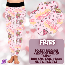 Load image into Gallery viewer, FRIES - LEGGING/JOGGER/LOUNGER - LOVE YOU RUN PREORDER CLOSING 11/30