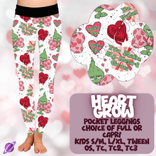 Load image into Gallery viewer, HEART GROW - LEGGING/JOGGER/LOUNGER - LOVE YOU RUN PREORDER CLOSING 11/30