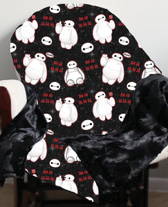 RTS - Fluffy Hero Minky Blanket - ETA: 2 weeks