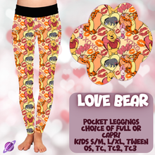 Load image into Gallery viewer, LOVE BEAR - LEGGING/JOGGER/LOUNGER - LOVE YOU RUN PREORDER CLOSING 11/30