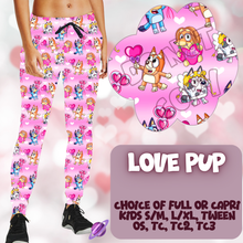 Load image into Gallery viewer, LOVE PUP - LEGGING/JOGGER/LOUNGER - LOVE YOU RUN PREORDER CLOSING 11/30