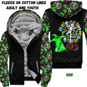 OOG- FLEECE/COTTON JACKET RUN 7-PREORDER CLOSING 11/27 ETA END JAN