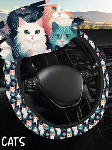 Cats - Steering Wheel Cover Preorder Round 3 Closing 10/25 ETA Early Dec