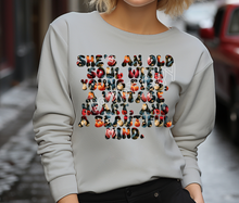 Load image into Gallery viewer, VINTAGE FLORAL - CREWNECK SWEATSHIRT-FLARES 4 - PREORDER CLOSING 11/24 ETA JANUARY