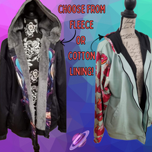 Load image into Gallery viewer, MERMAID MOUSE- FLEECE/COTTON JACKET RUN 7-PREORDER CLOSING 11/27 ETA END JAN