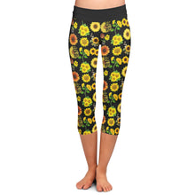 Load image into Gallery viewer, BE A SUNFLOWER (LEGGINGS, CAPRI, JOGGER CAPRI)