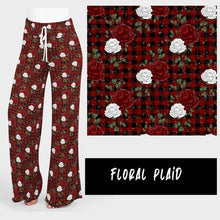 Load image into Gallery viewer, FLORAL PLAID LOUNGER